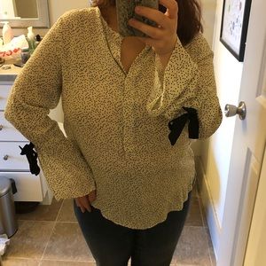 Zara Polka Dot Blouse